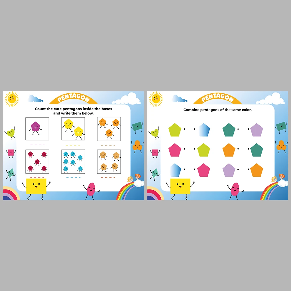 Learning Shapes – Pentagon