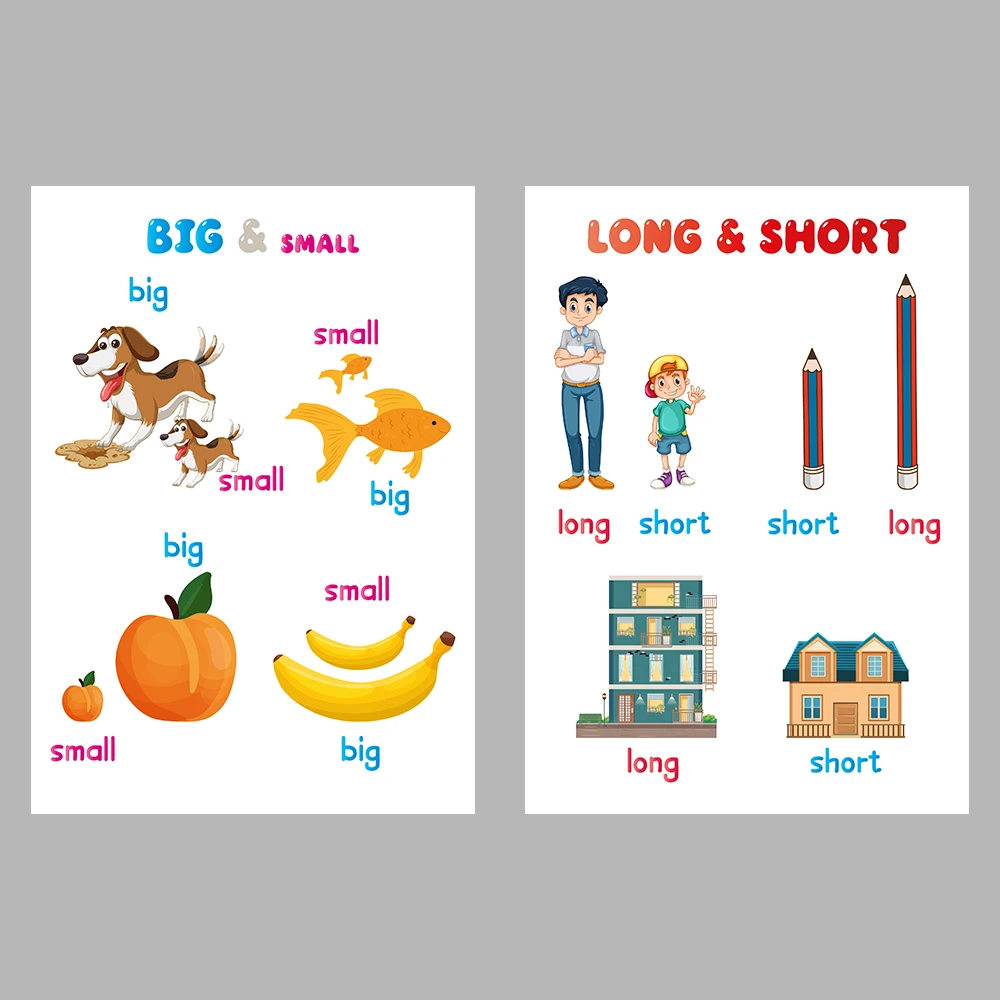 “Learning Basic Concepts for 3-Year-Olds” Pages