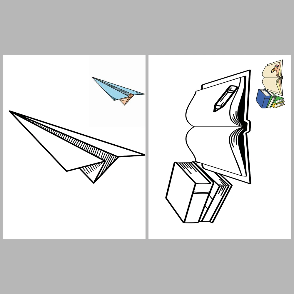 School Supplies Coloring Pages – With Reference Images