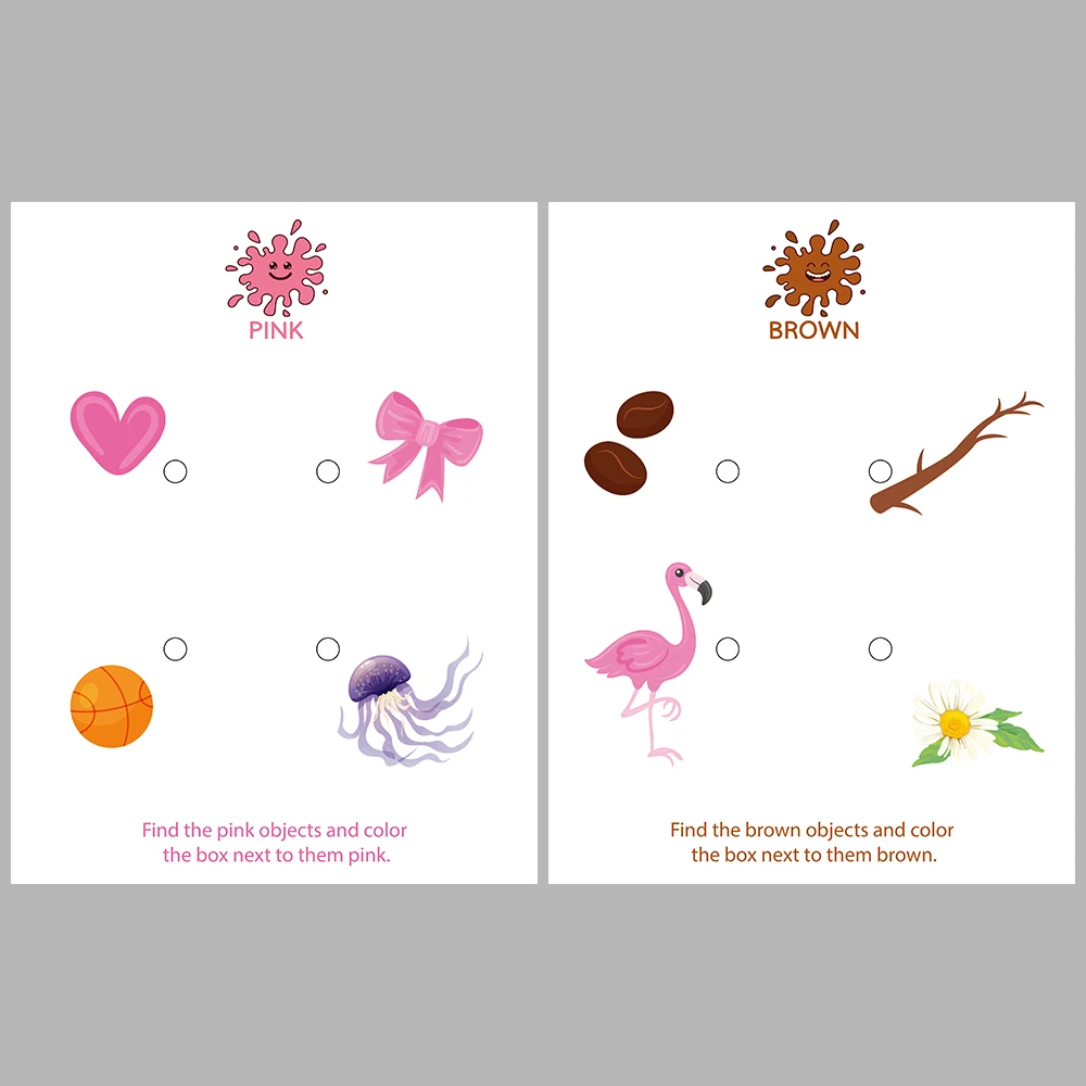 I Am Learning Colors Color-Marking Activity