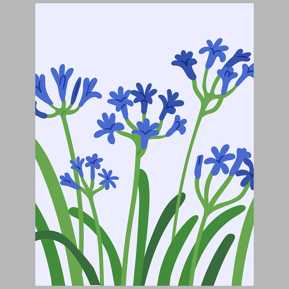 floral-themed posters