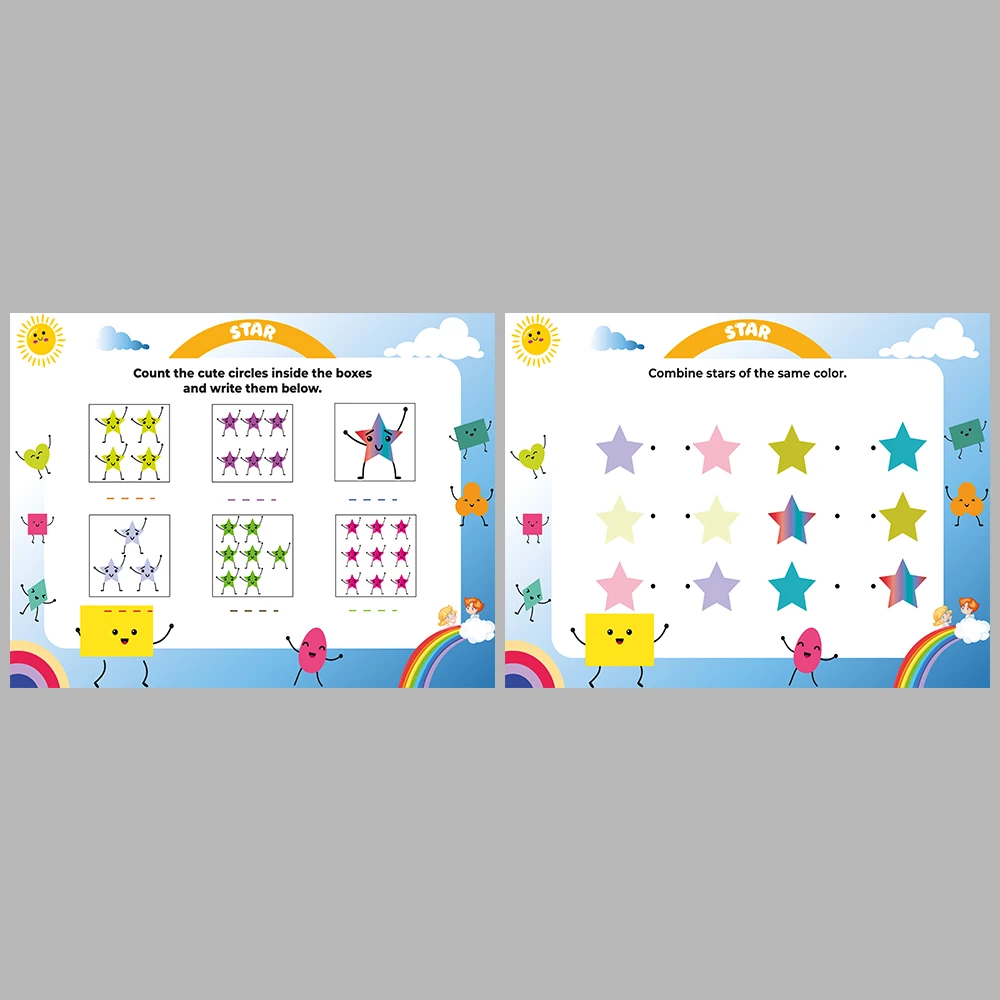 Learning Shapes – Star