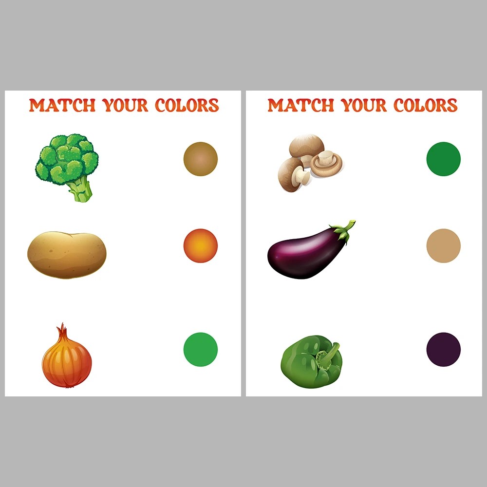 I Am Learning Colors Color-Matching Activity