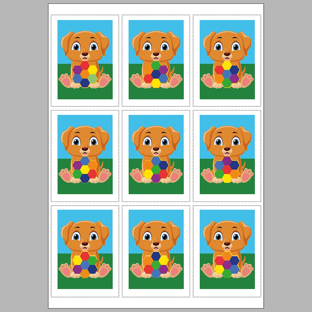 Dog-Themed Analytical Intelligence Card Game