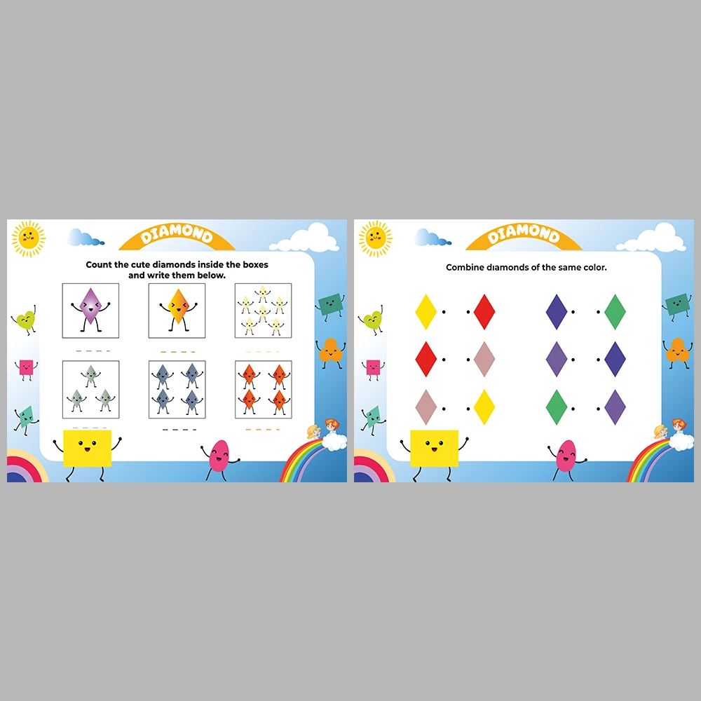 Learning Shapes – Diamond