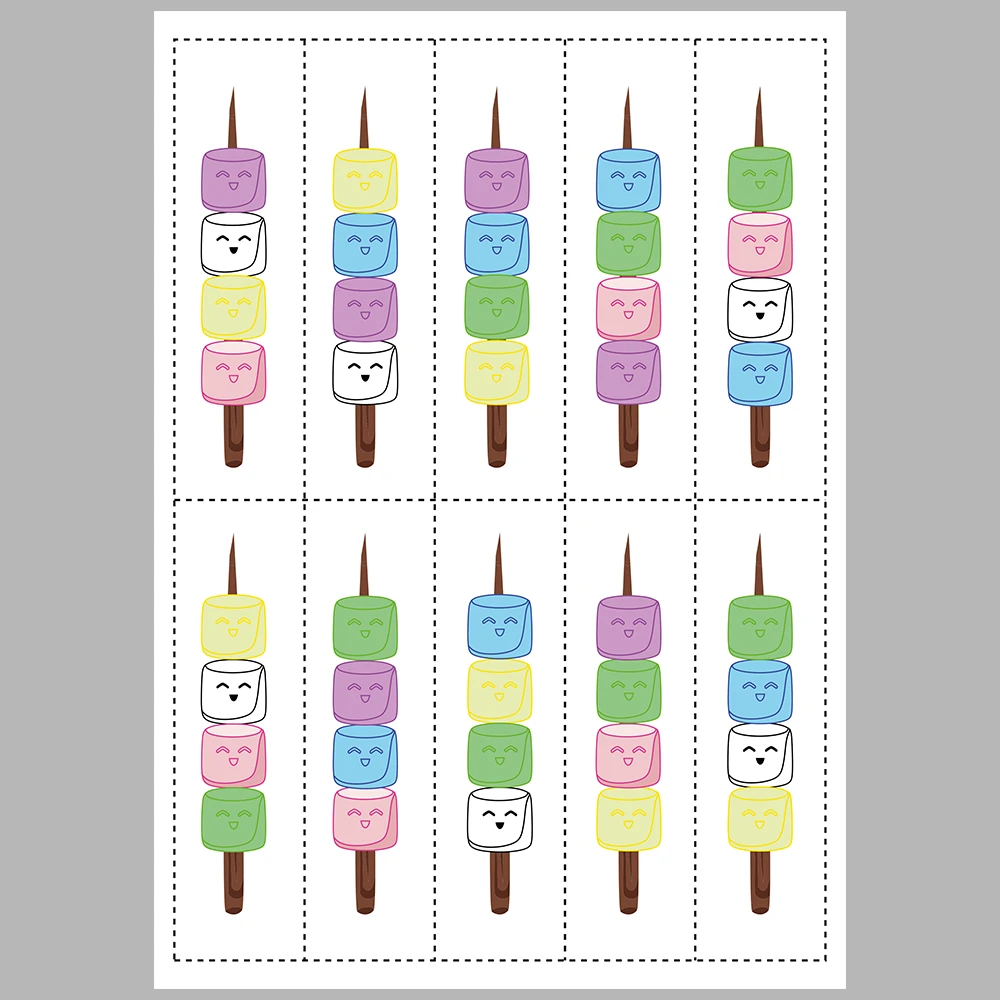 I’m Making Marshmallows – Analytical Intelligence Game Cards