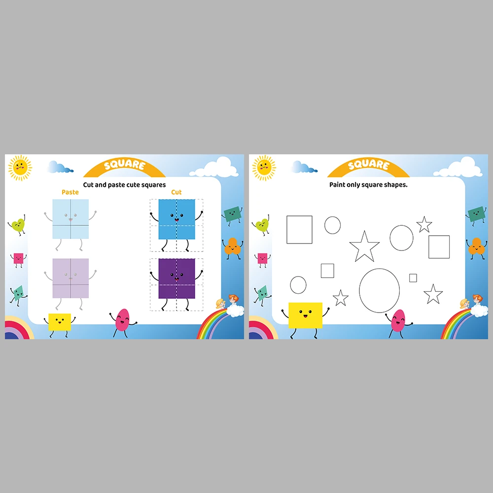 Learning Shapes – Square