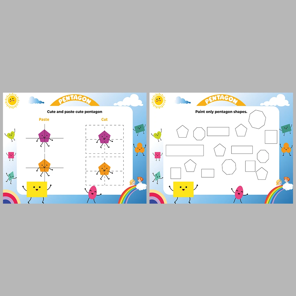 Learning Shapes – Pentagon