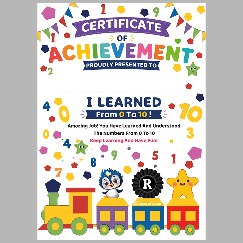 Pentagon-Themed Number Matching Activity Book