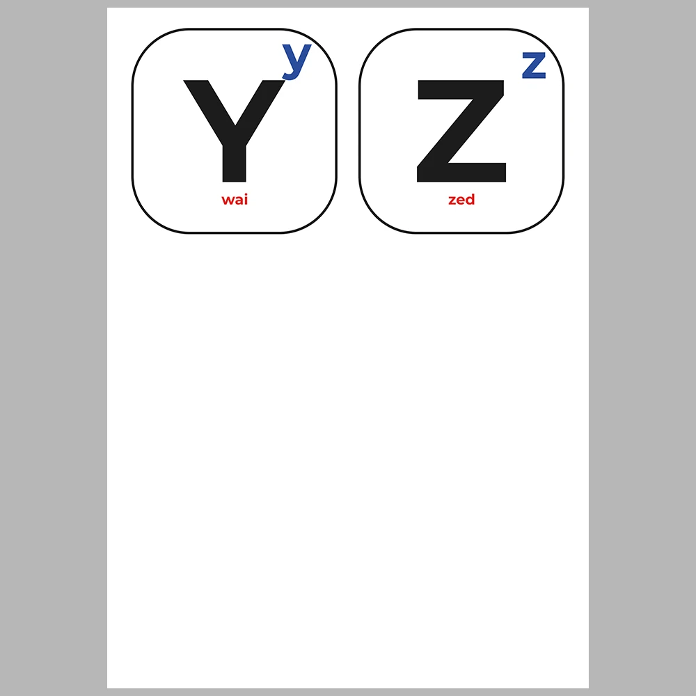Learning the Alphabet – Suitable for Use with Classic-Themed Flashcards
