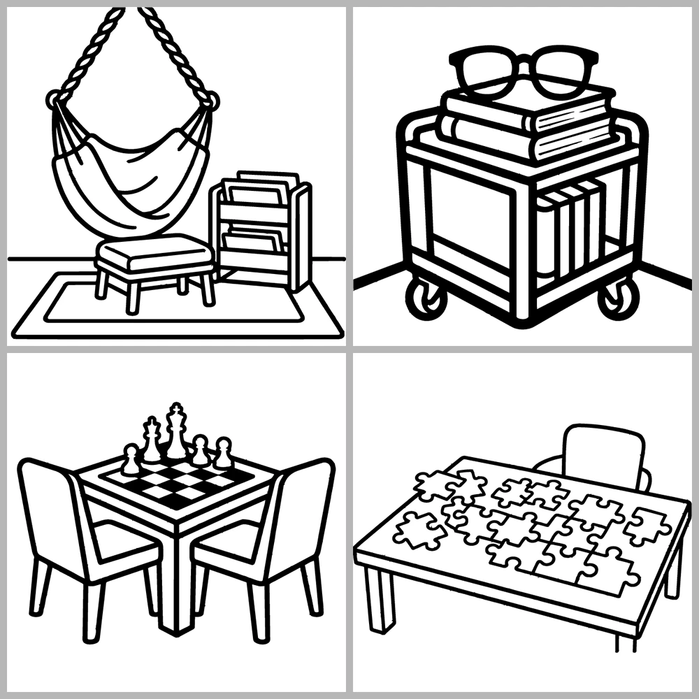 Corners Cozy Coloring Book