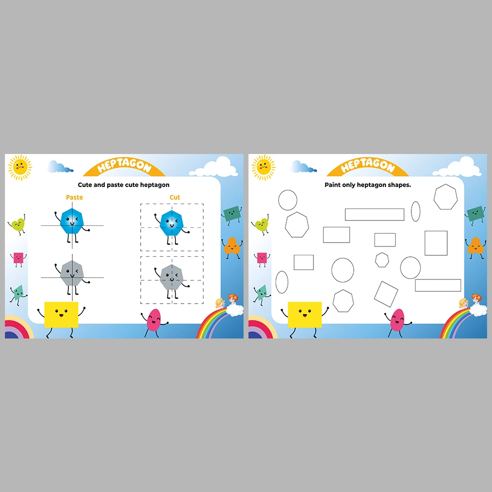 Learning Shapes – Heptagon