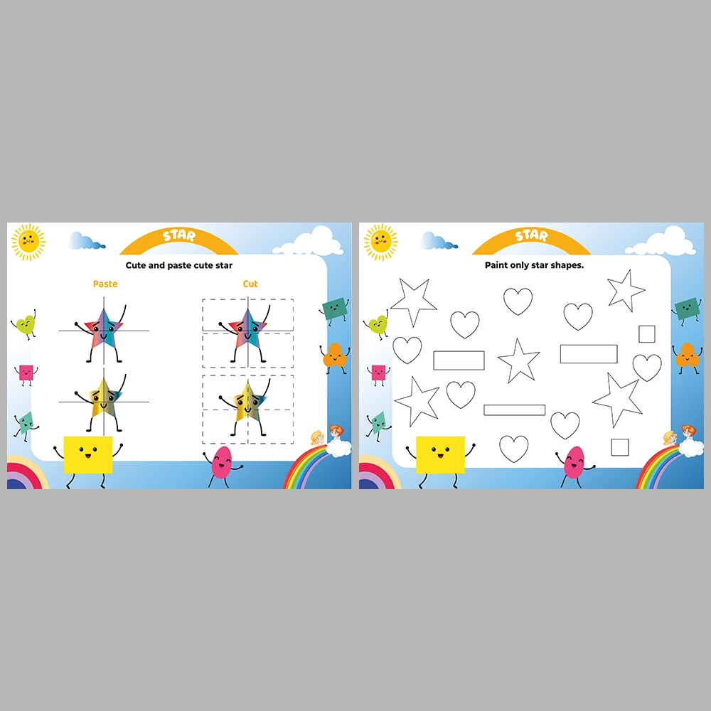 Learning Shapes – Star