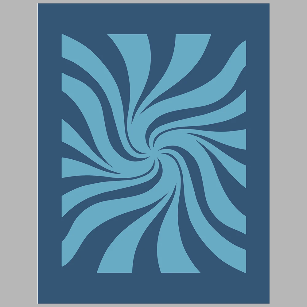 blue-themed posters