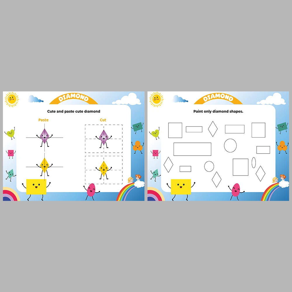 Learning Shapes – Diamond