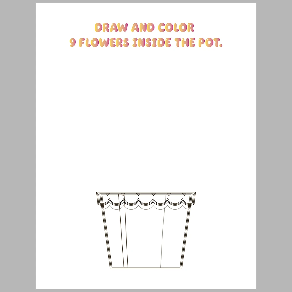 Number and Object Matching and Coloring Activity Book