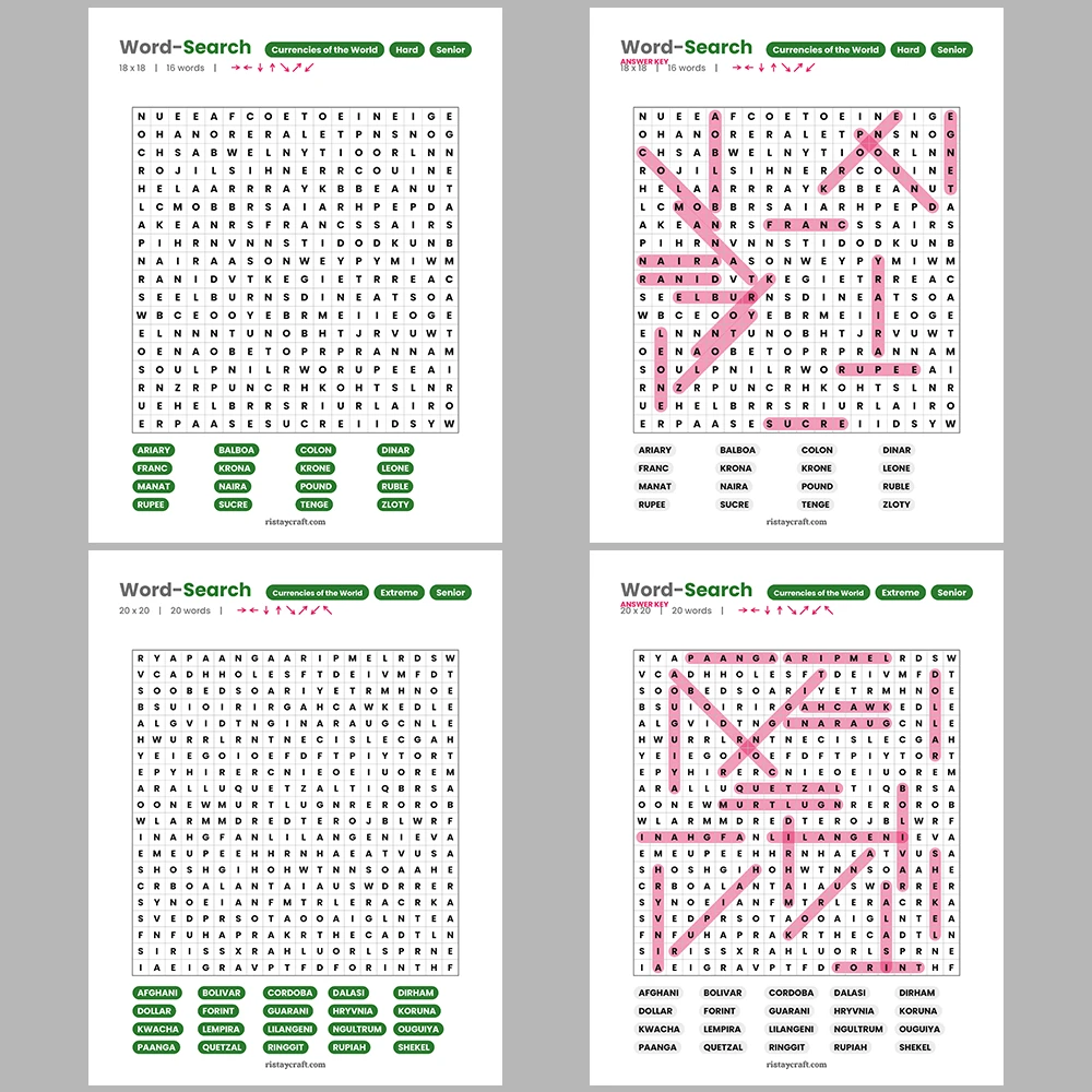 Word Puzzle – Logic and Logical Fallacies – Computers and PC Parts – Themes