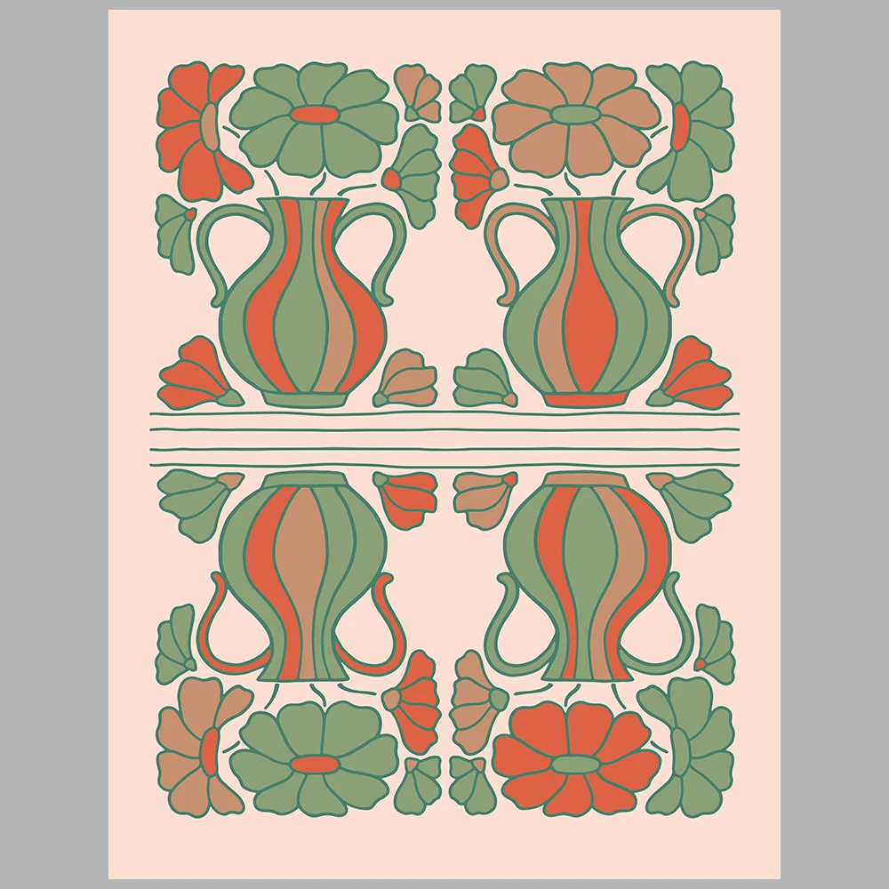 green-themed poster