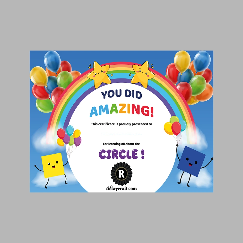 Learning Shapes – Circle