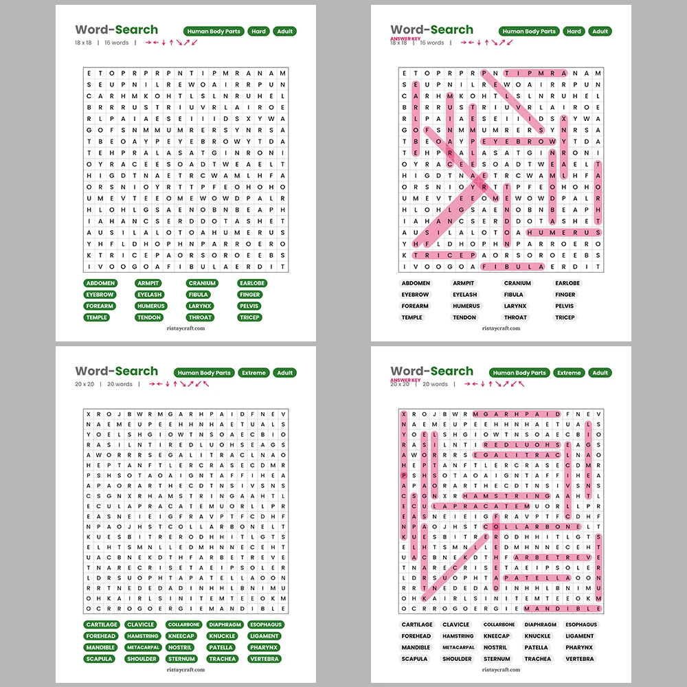 Word Search – Norse Mythology – Pirates & Sailing – Themes