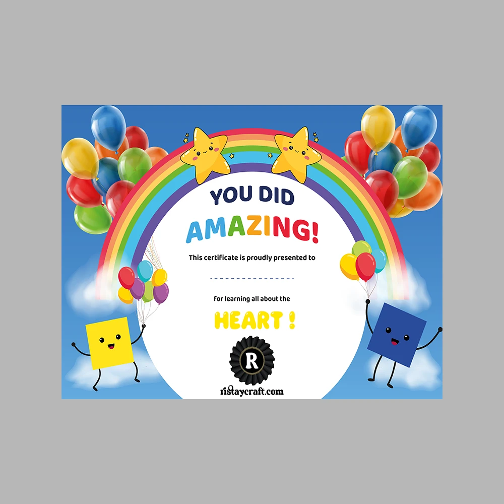 Learning Shapes – Heart