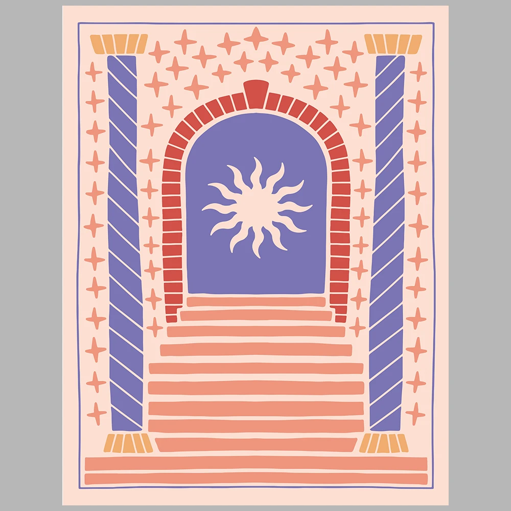 multicolored posters