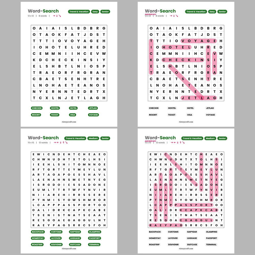 Word Puzzle – Woodworking & Joinery – Punctuation & Typography – Themes