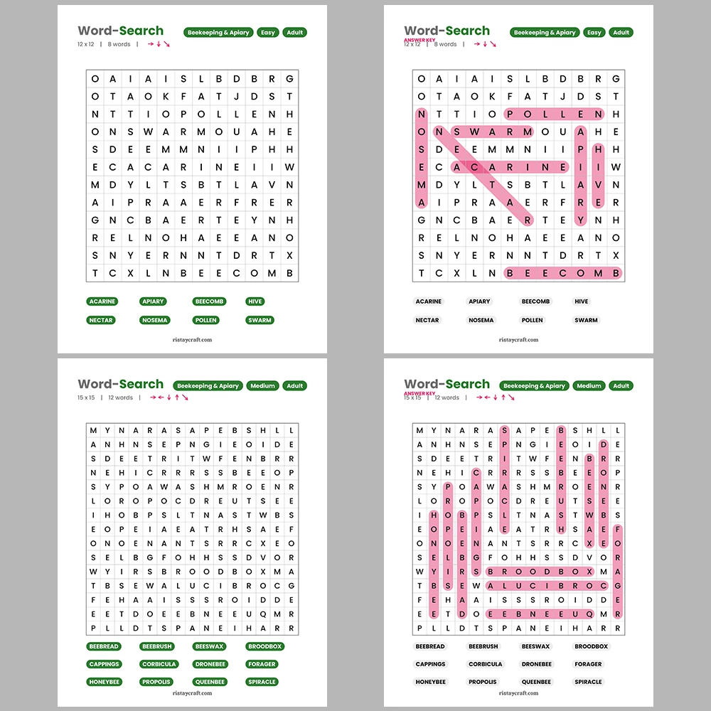 Word Puzzle – Architects – Clothing & Apparel – Themes – Vol. 1
