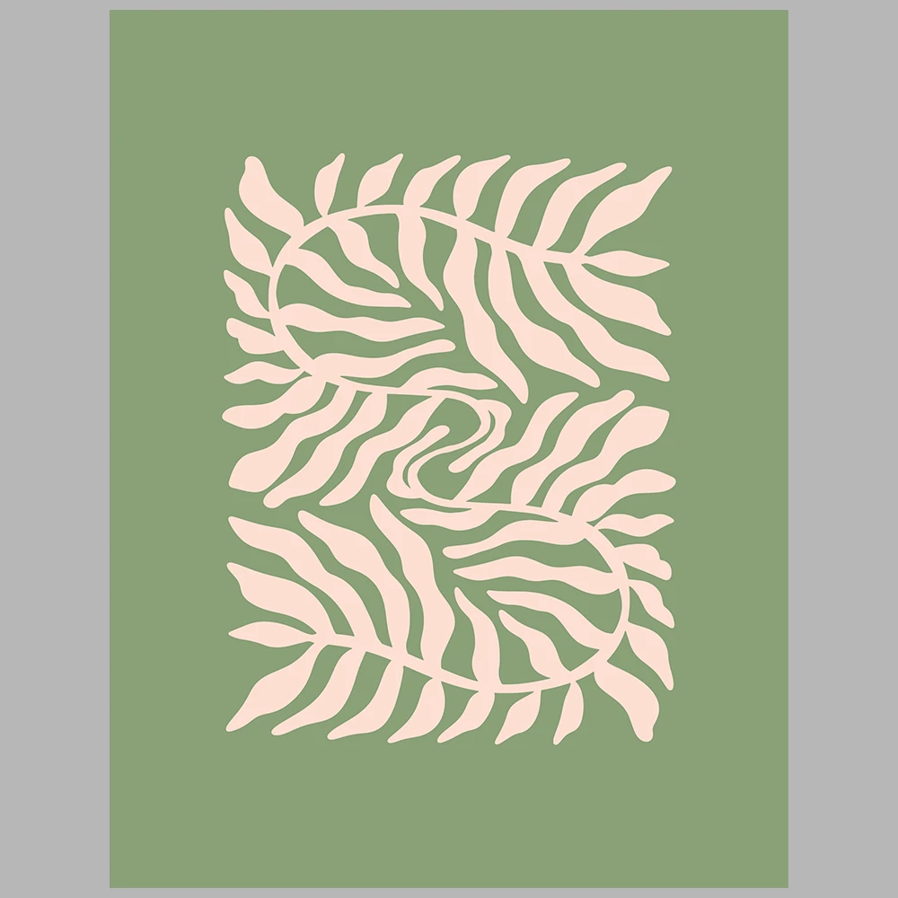 green-themed poster