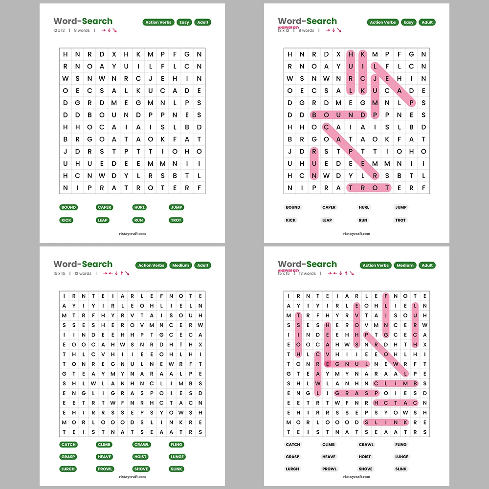 Word Search – Business & Management – Cookies & Biscuits – Themes