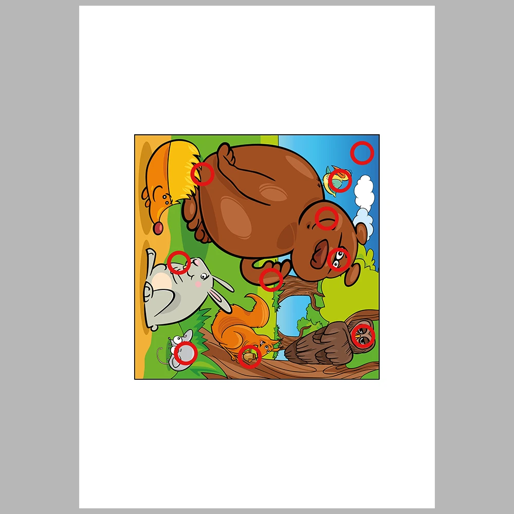 Spot the 10 Differences Puzzle Book