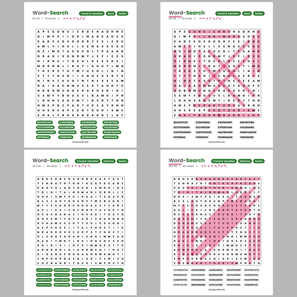 Word Puzzle – Woodworking & Joinery – Punctuation & Typography – Themes
