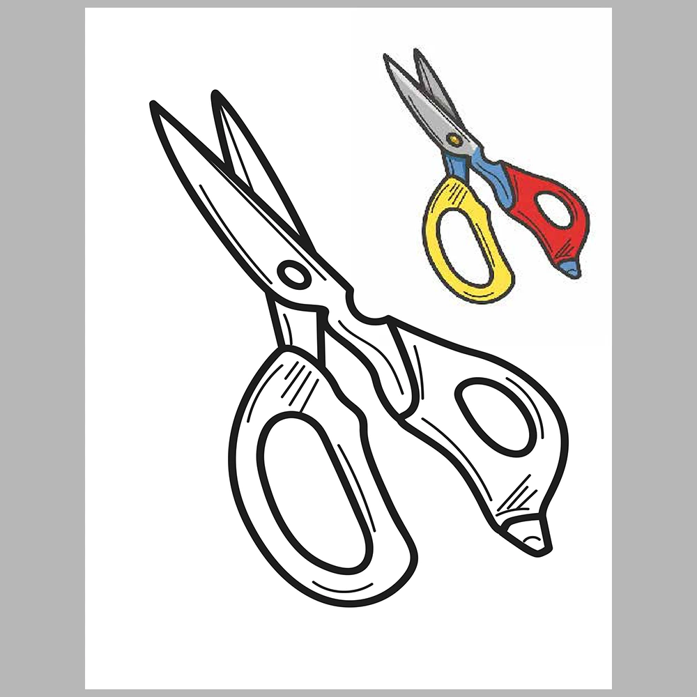 School Supplies Coloring Pages – With Reference Images