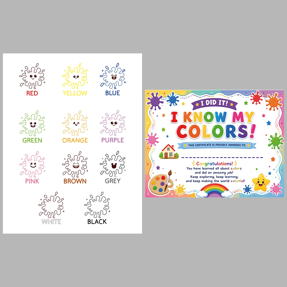 I Am Learning Colors Book