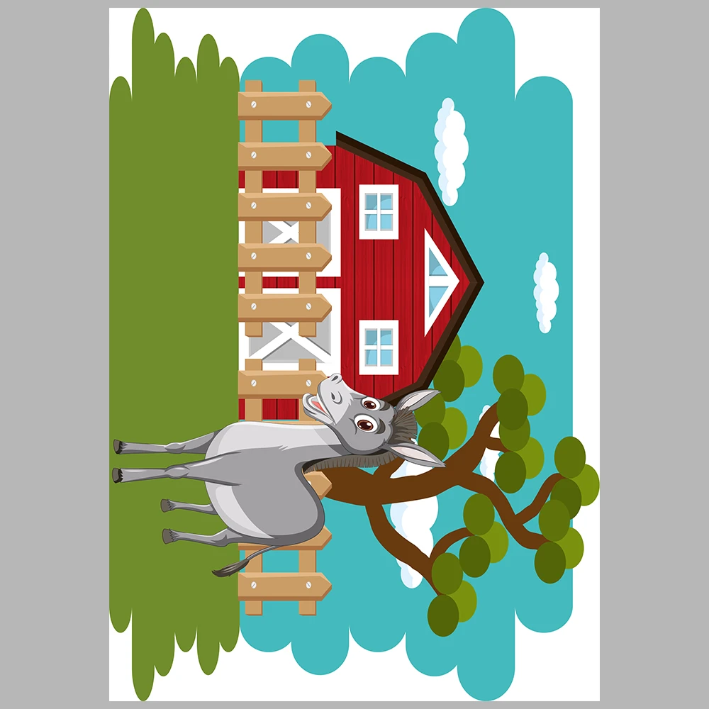 Mother and baby animal matching book