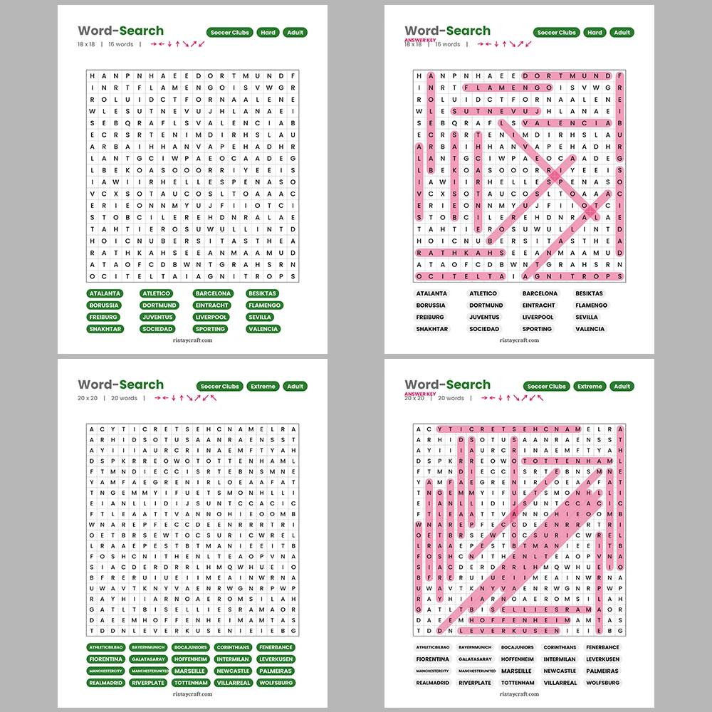 Word Puzzle – Film Directors – Real Estate & Property – Themes