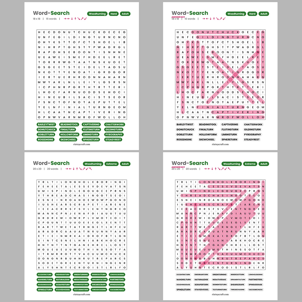 Word Puzzle – Board & Card Games – Music Theory & Notation – Themes