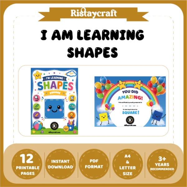 Learning Shapes – Square