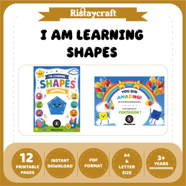 Learning Shapes – Pentagon