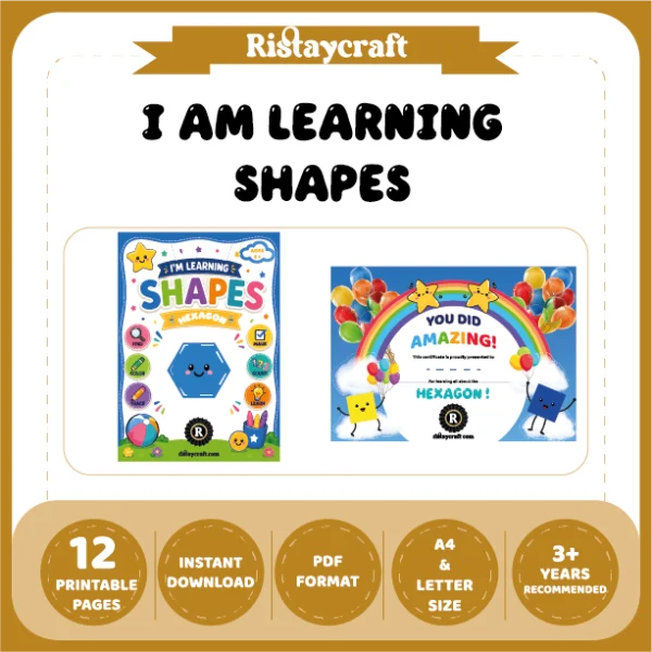 Learning Shapes – Hexagon