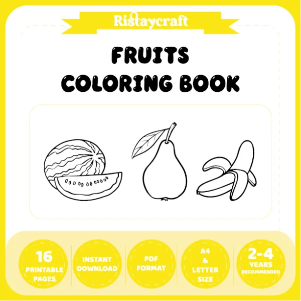 Fruits Coloring / With Reference Image