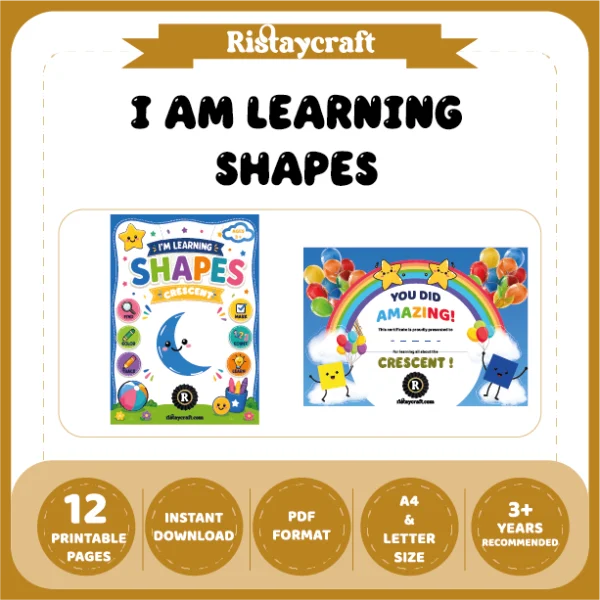 Learning Shapes – Crescent