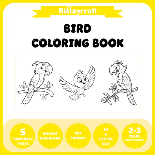 Bird Coloring Pages / Reference Images