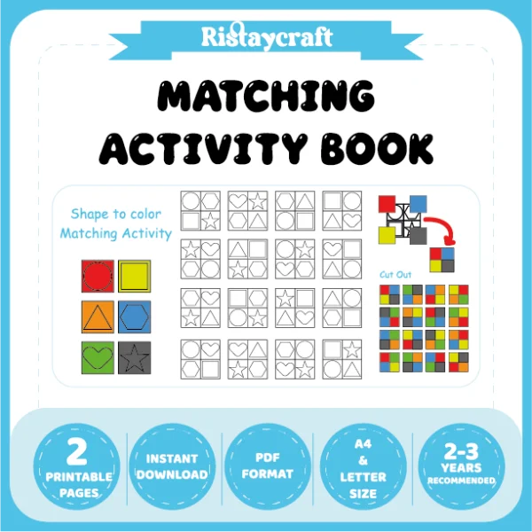 Coding Worksheet With Colors And Shapes