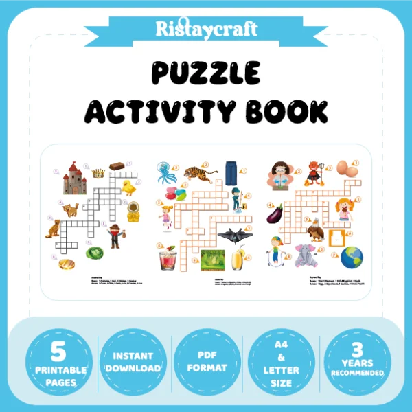 Picture puzzle pages