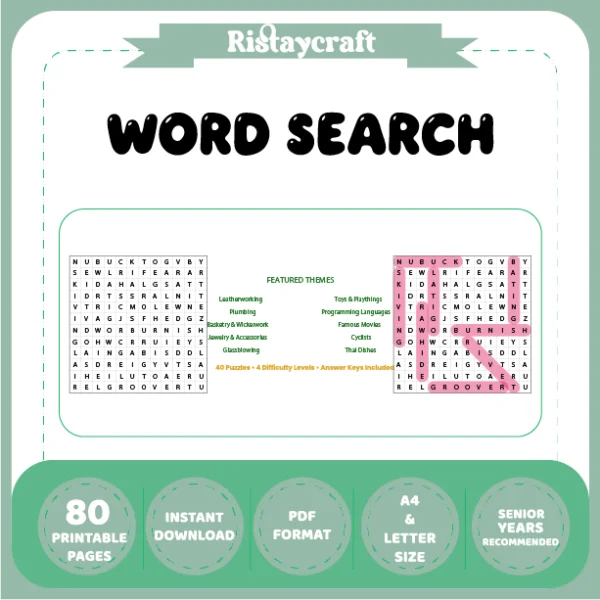 Word Search – Plumbing – Programming Languages ​​-Themes