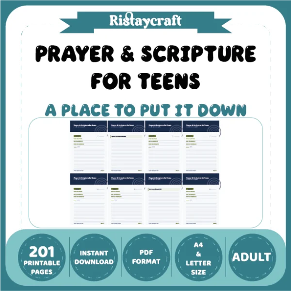 Prayer & Scripture for Teens