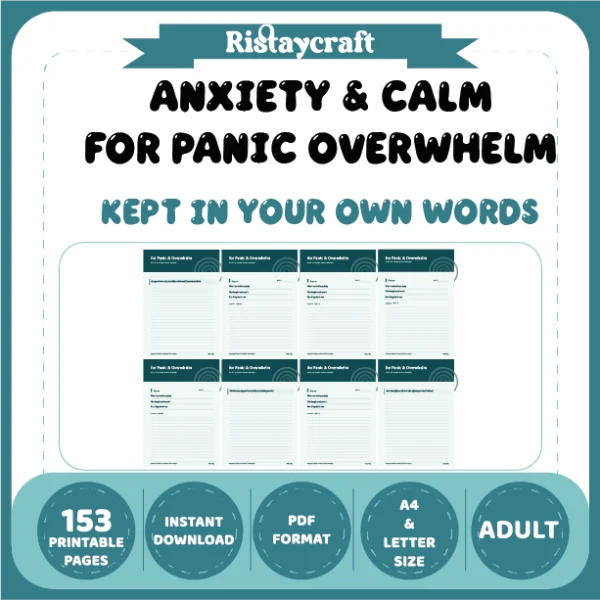 Anxiety & Calm for Panic Overwhelm