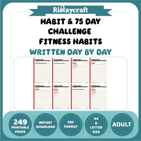 Habit & 75 Day Challenge Fitness Habits