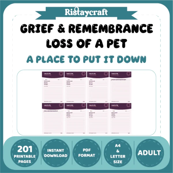 Grief & Remembrance Loss of a Pet